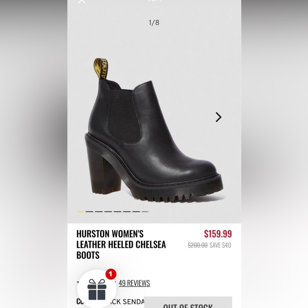 Dr martens size 7 (true to size)